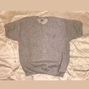 Vintage USA Olympics gray short sleeve sweater